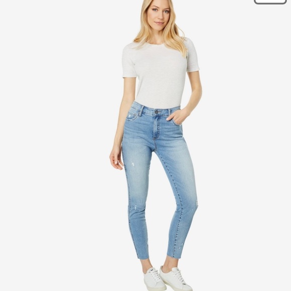 KUT from the Kloth Connie High-Rise Ankle Skinny Raw Hem size 0 jeans - Picture 3 of 14